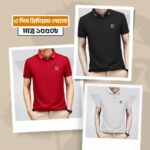 3Piece Premium Cotton Polo Shirt Combo