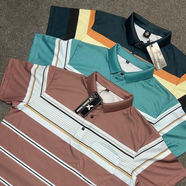 3Piece China Pocket Polo Combo - M2 - Image 1