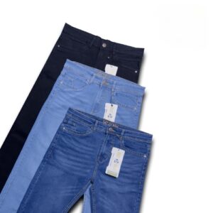 Mr. Denim Black, Deep Blue & Sky Blue (3 Pcs)