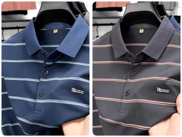 2pcs Premium Cotton Polo Combo 26 - Image 1
