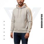 Premium Solid Hoodie-Ash