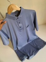 Premium China Polo-Light Sky - Image 2